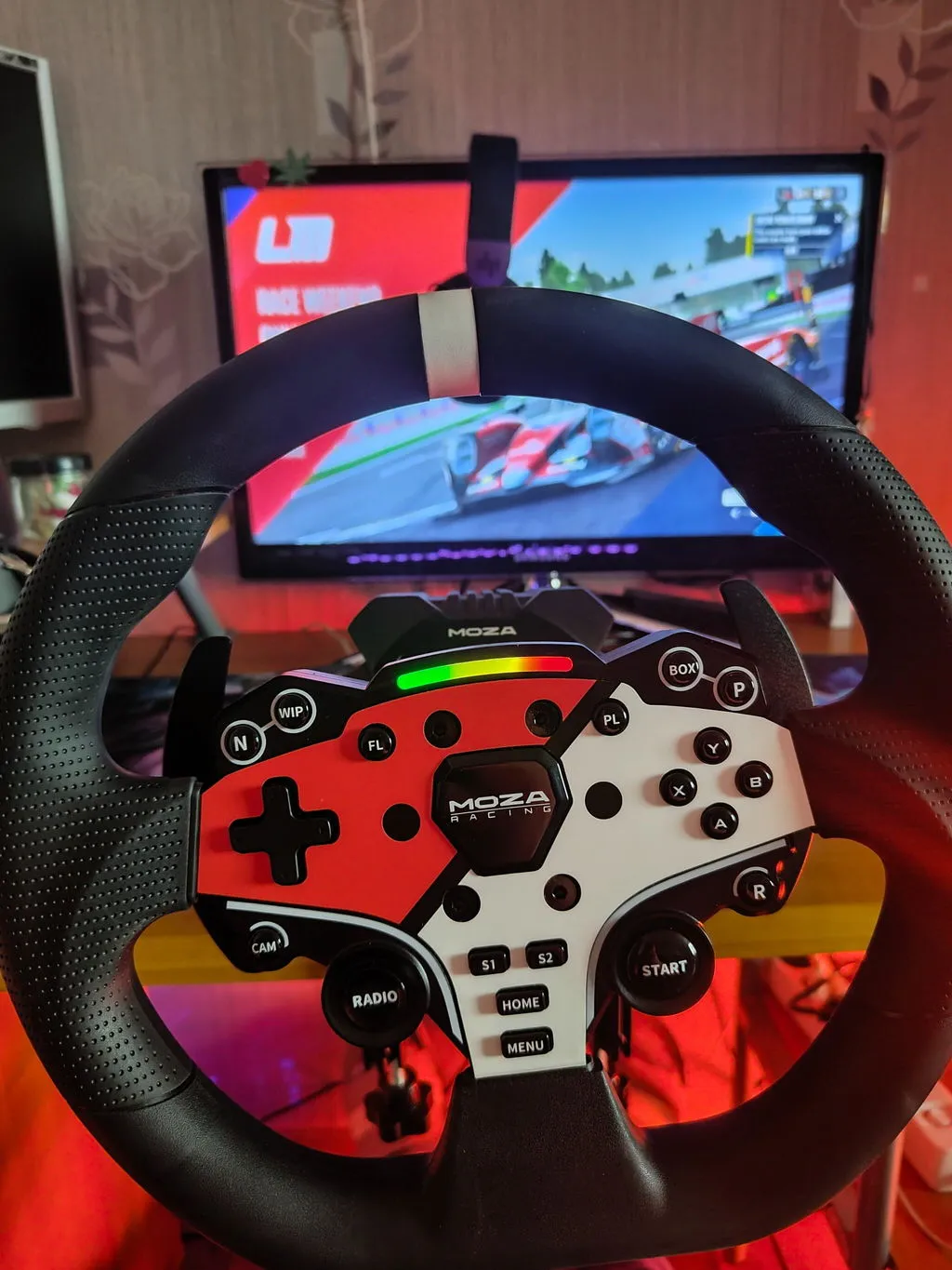 MOZA R5 Pro pack volant direct drive 6 Nm