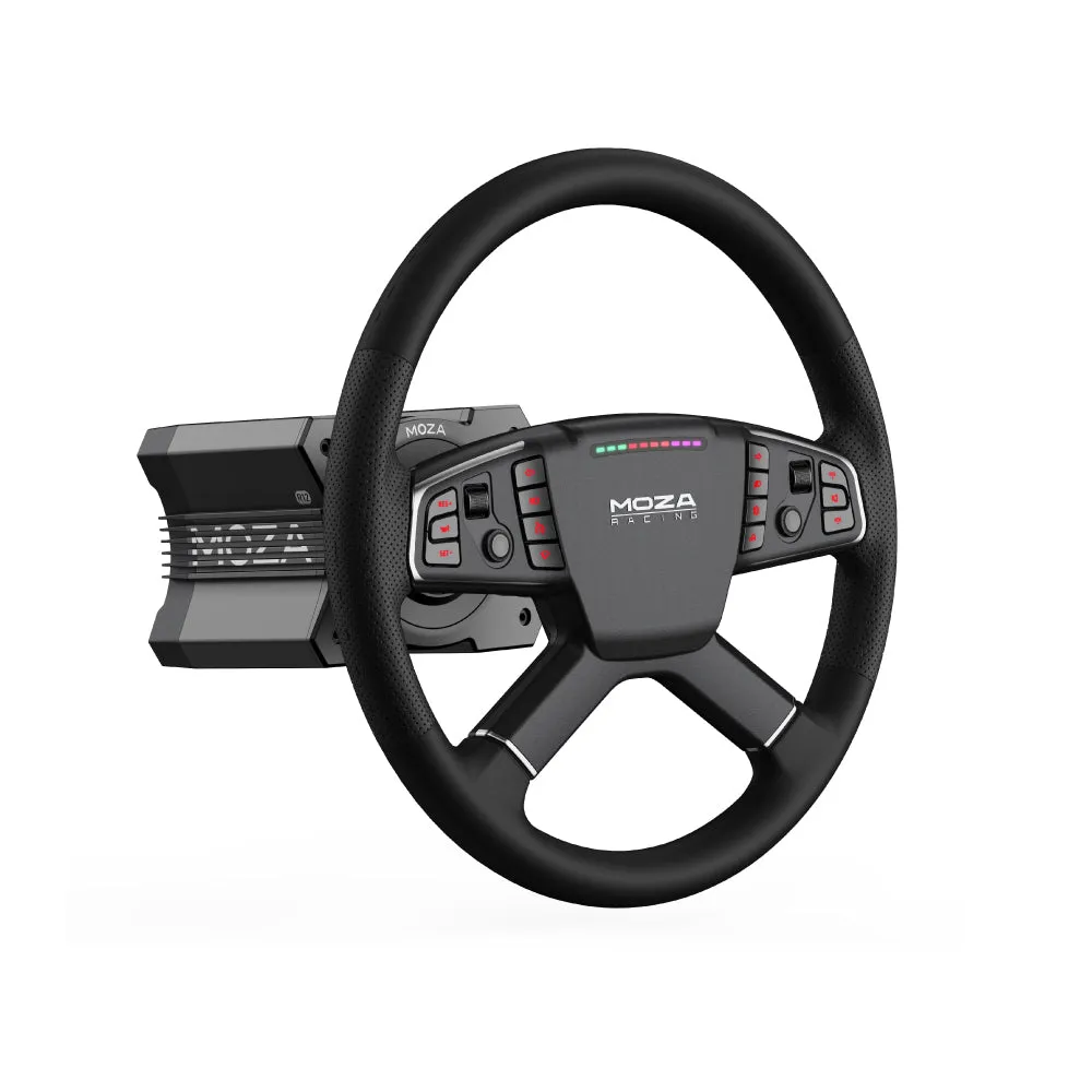 MOZA Racing TSW Truck volant camion 400 mm cuir