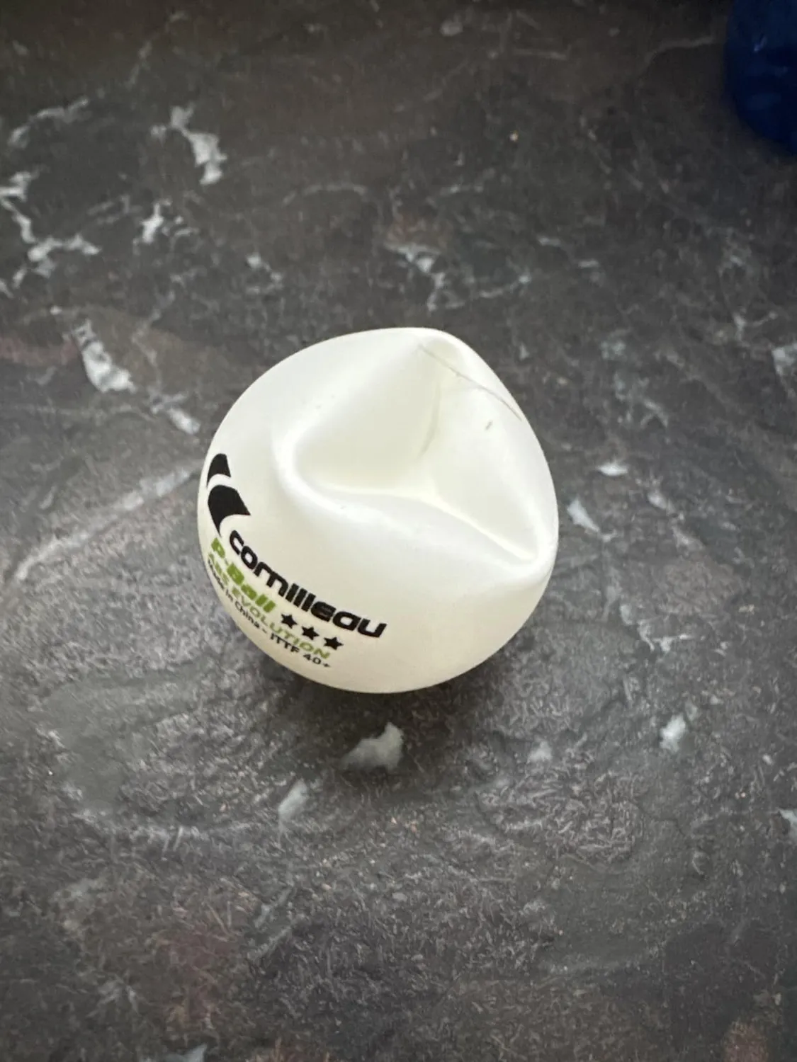 Cornilleau P-Ball ABS Evo balle ping-pong x3 blanc