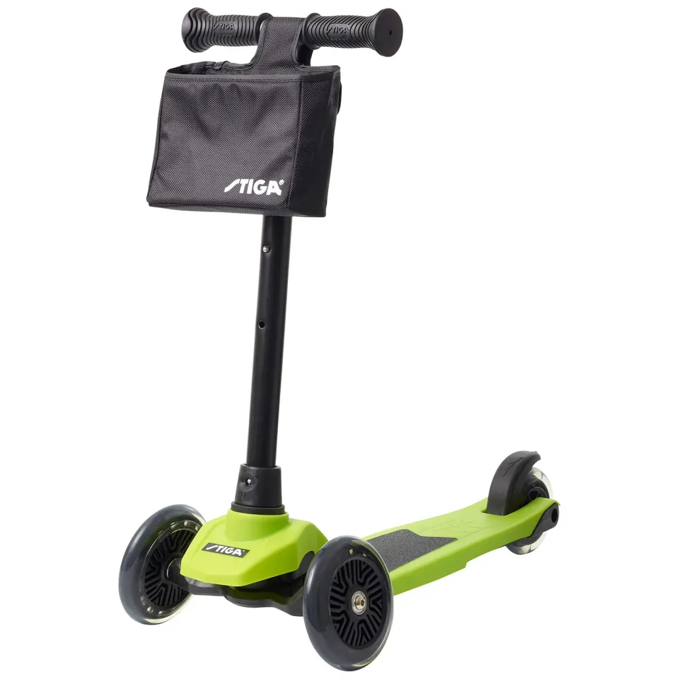 STIGA Mini trottinette 3 roues enfant panier