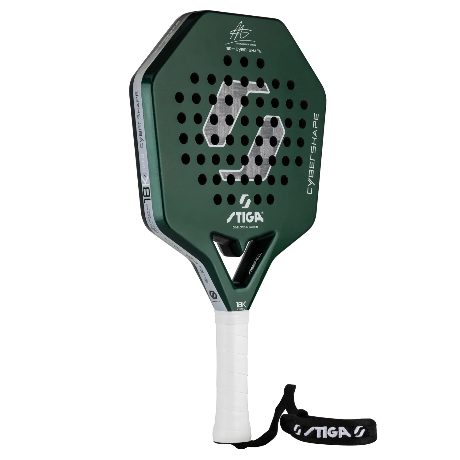 STIGA Cybershape raquette padel Adam X Hard 360g puissance