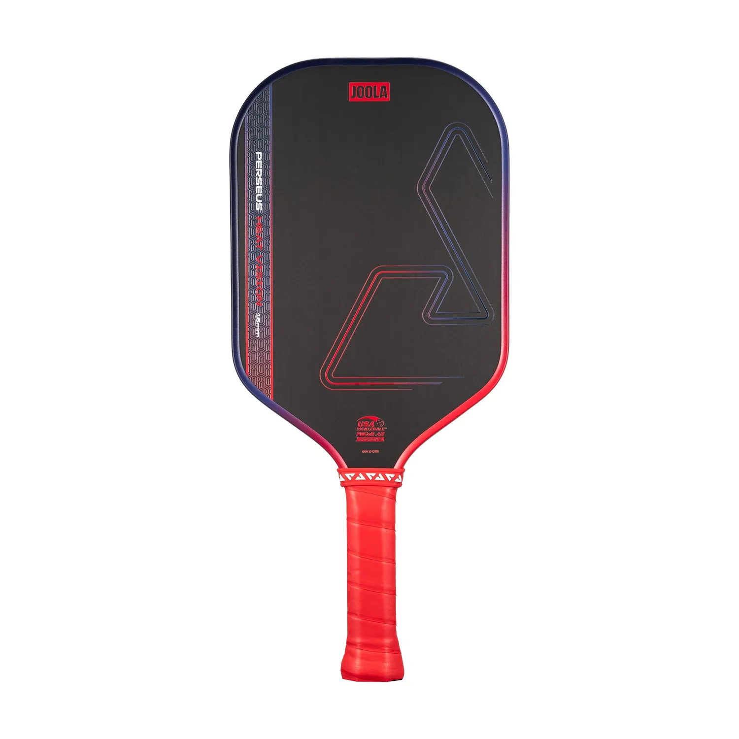 JOOLA Perseus Heat Vision 16mm raquette pickleball rouge contrôle