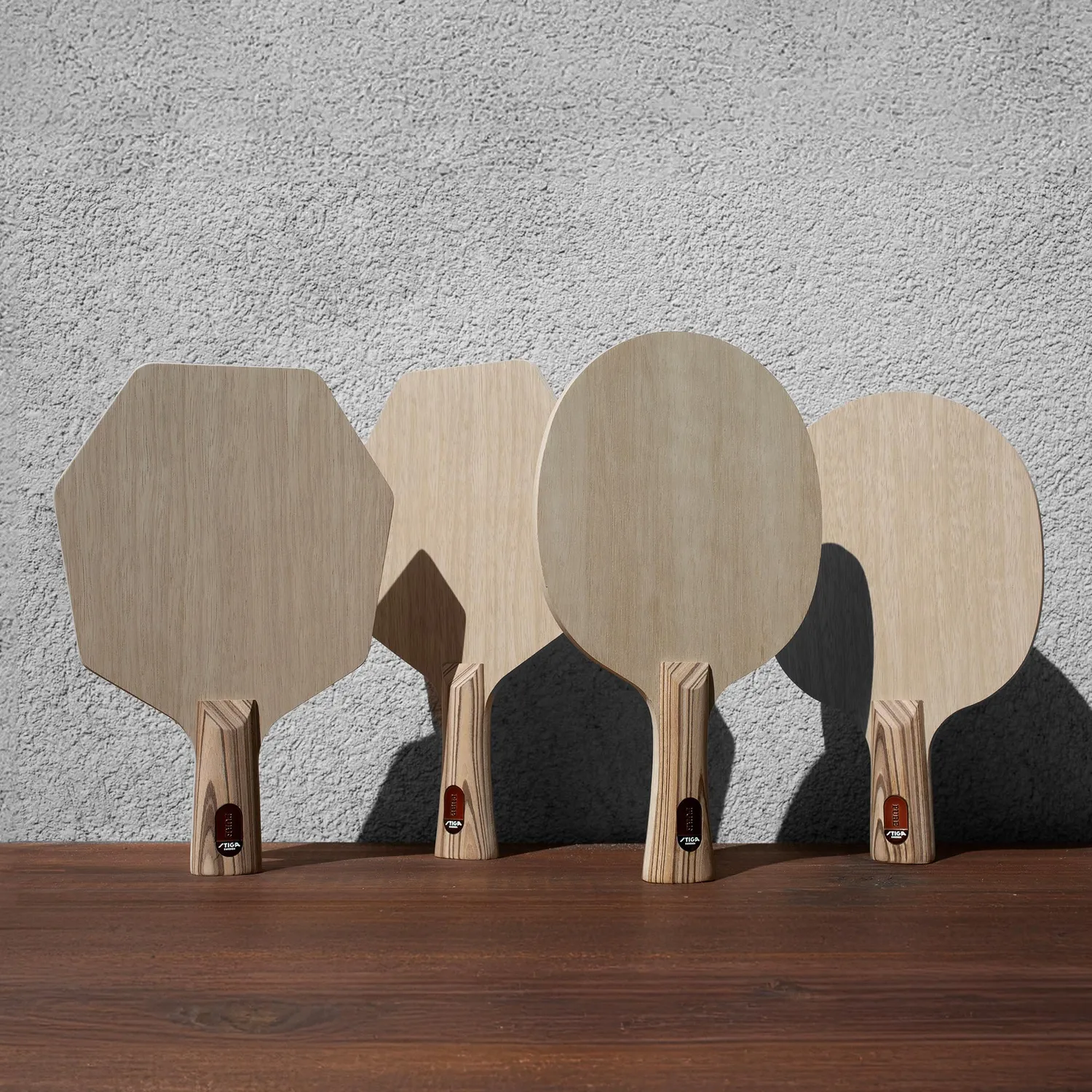 STIGA Pure bois de tennis de table 7 plis Master concave