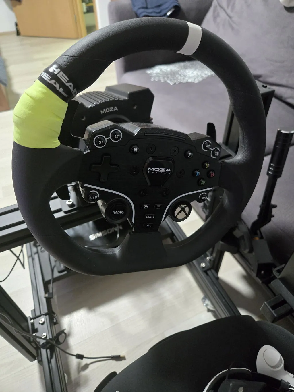 MOZA Racing ESX volant PC Xbox 22 boutons