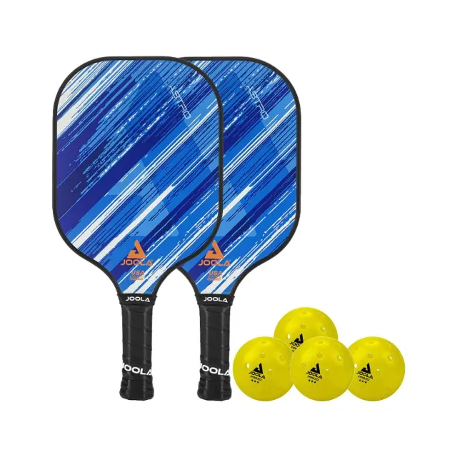 JOOLA Astro set de pickleball 2 raquettes + 4 balles