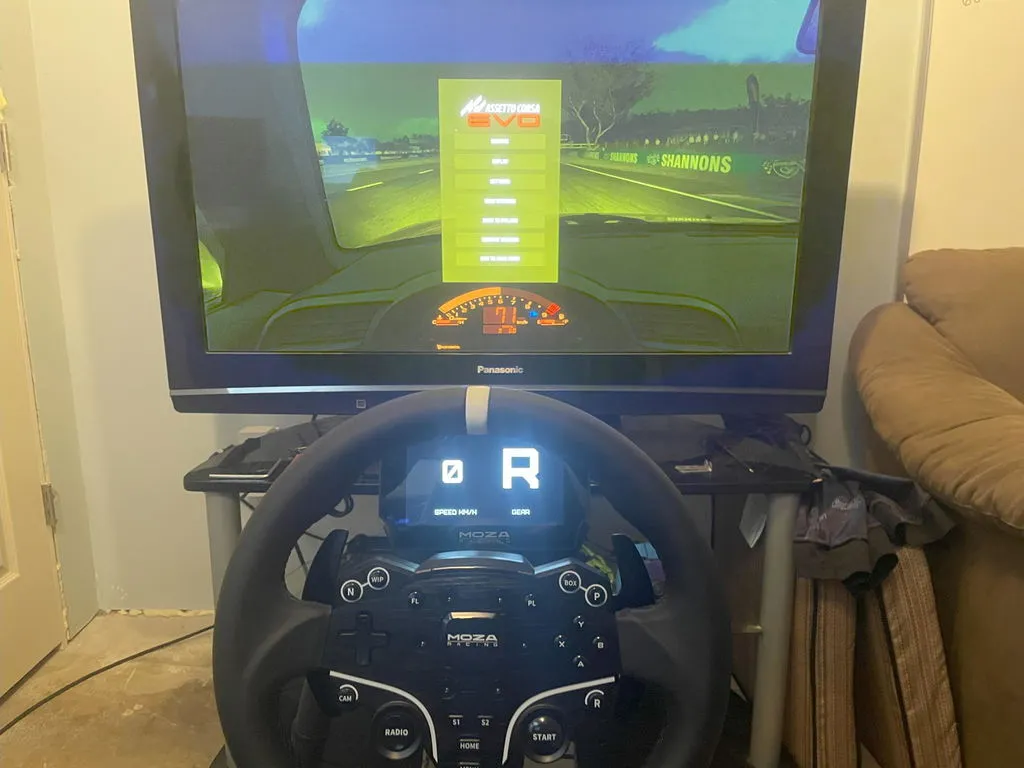 MOZA Racing CM2 HD dash sim racing écran 5 pouces tactile