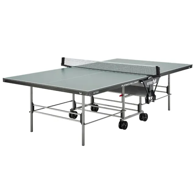 Butterfly Playback Rollaway table intérieur pliante bleue