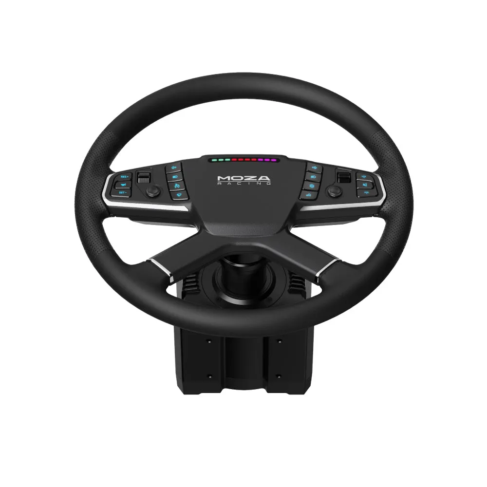 MOZA Racing TSW Truck volant camion 400 mm cuir