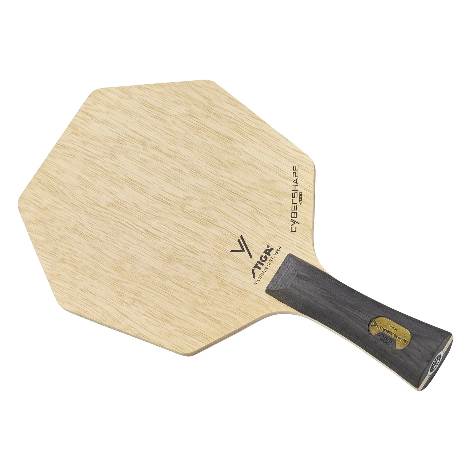 STIGA Cybershape Wood bois tennis de table offensif 85 g