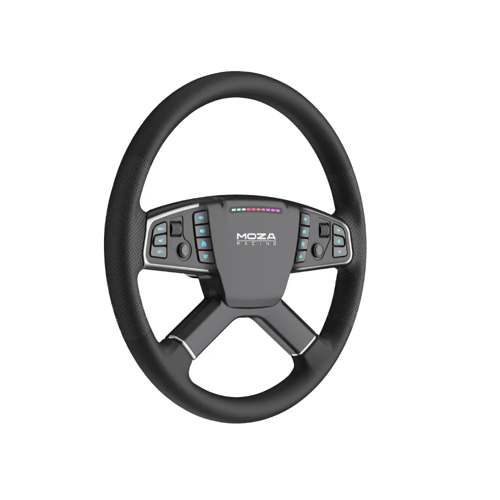 MOZA Racing TSW Truck volant camion 400 mm cuir
