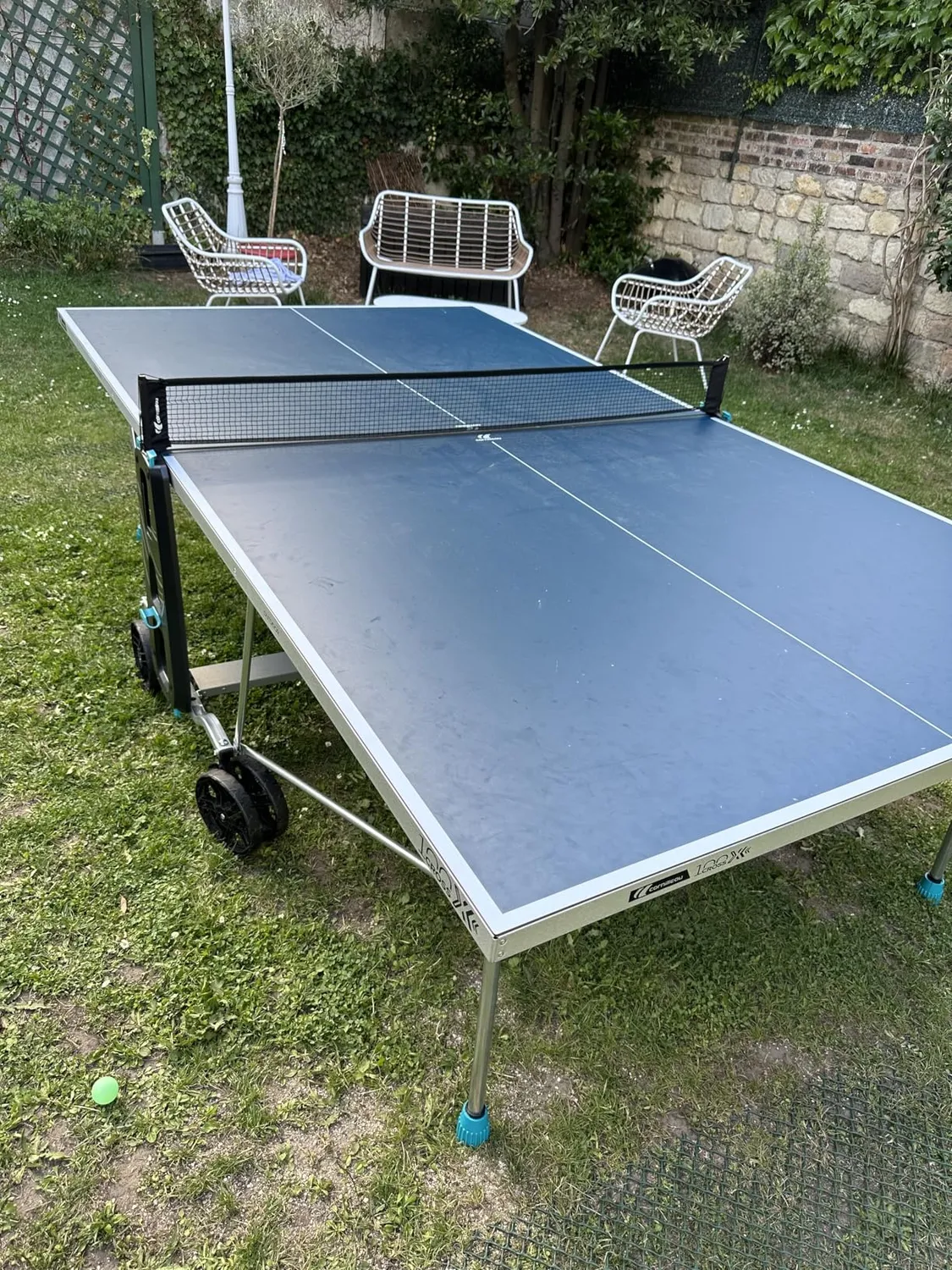 Cornilleau 100X Outdoor table extérieur grise loisir